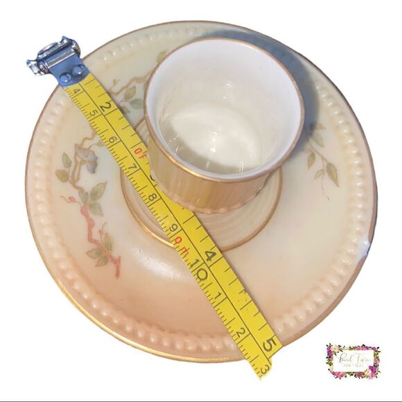 Antique Royal Worcester Match Striker Beautiful Floral - Picture 2 of 7